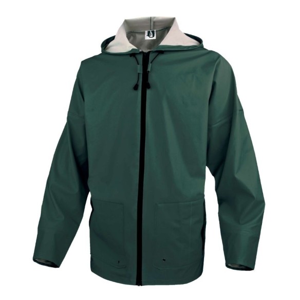Chaqueta de Lluvia verde