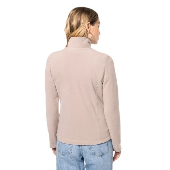 Chaqueta polar para mujer con cremallera |  Kariban