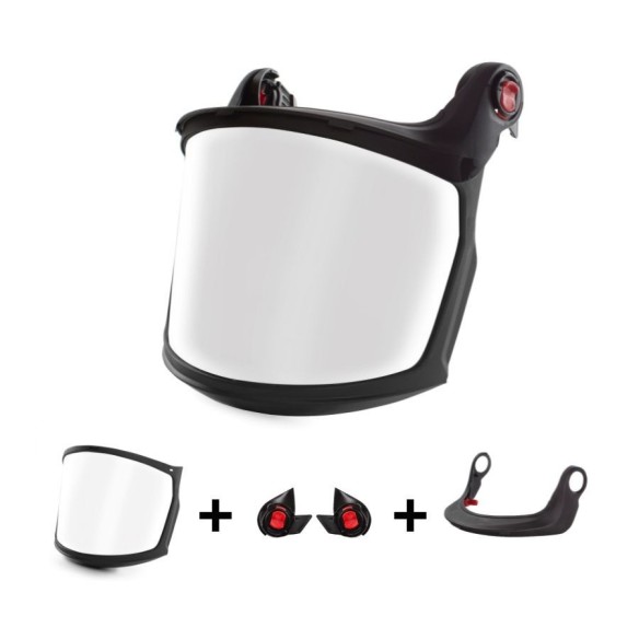 Kit Visera Zen Full Face + Accesorios