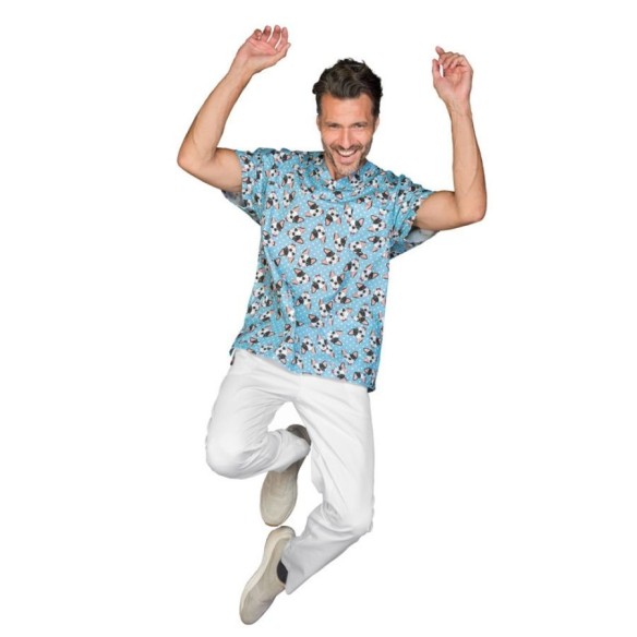 Veste Vétérinaire Blue Dog | Vêtemênt de travail | VESLAB.COM