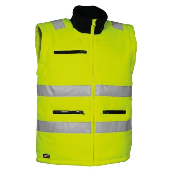 CHAQUETA COFRA NEON CON MANGAS DESMONTABLES