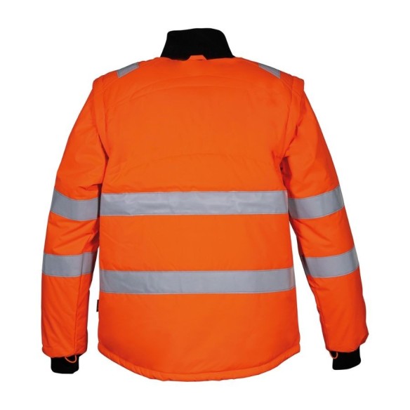 CHAQUETA COFRA NEON CON MANGAS DESMONTABLES