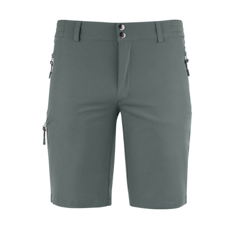 Bermuda elástica Bend gris