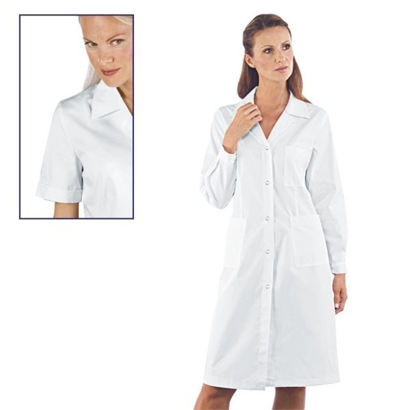 WOMEN'S COAT POPPERS SHORT SLEEVES