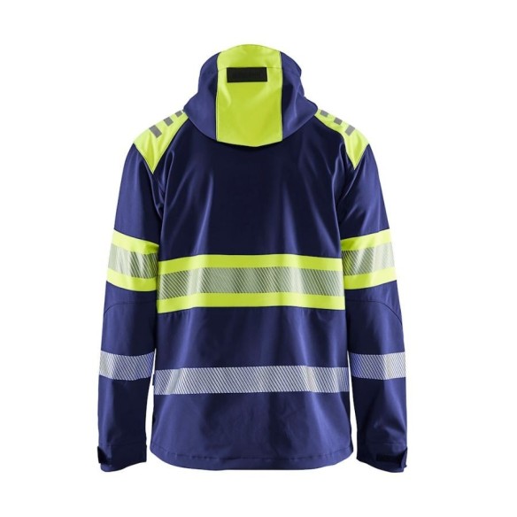 Chaqueta Softshell Alta Visibilidad 4494 azul marino