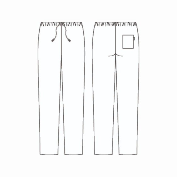 Pantaló de microfibra estampat | Uniformes Gary's | Veslab