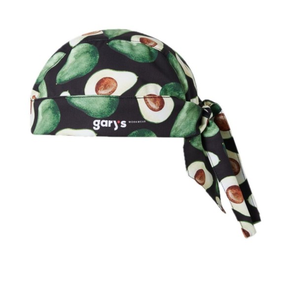 Gorro pirata de cuina estampat Microfibra | Uniformes Gary's