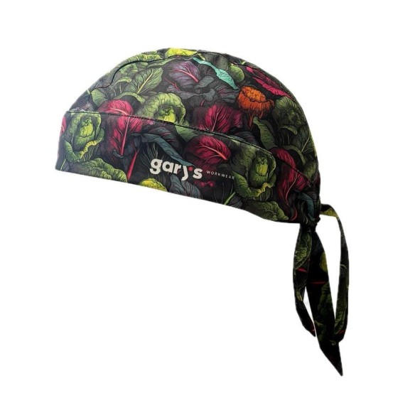 Bandana de cuisine imprimée en microfibre | Uniformes Gary's
