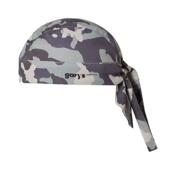 Gorro pirata de cuina estampat Microfibra | Uniformes Gary's