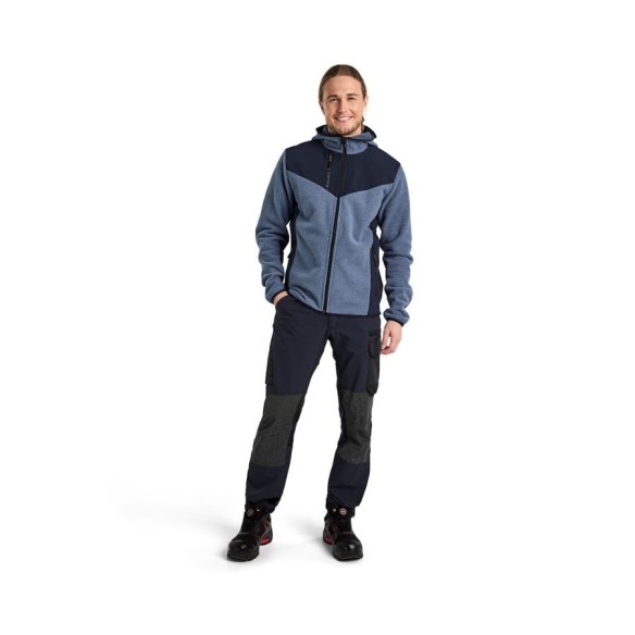 Chaqueta de Punto con Softshell | Ropa laboral Blaklader | VESLAB.COM