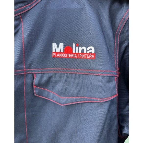 PETITE BRODERIE POITRINE (moins 13cms.)