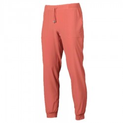 Pantalón sanitario unisex tipo jogger color coral | Uniformes Gary's | veslab