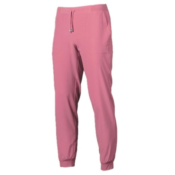Pantalón sanitario unisex tipo jogger color rosa | Uniformes Gary's | veslab