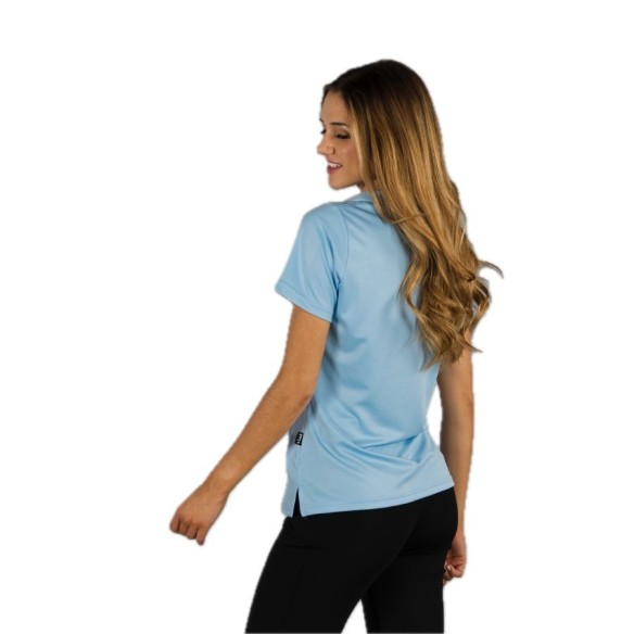 Polo mujer Interlock Redline manga corta