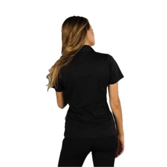 Polo mujer Interlock Redline manga corta