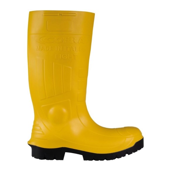 Bottes de pluie de sécurité Cofra LIGHT jaune