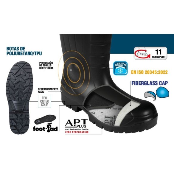 Light white safety boots | Cofra | Veslab