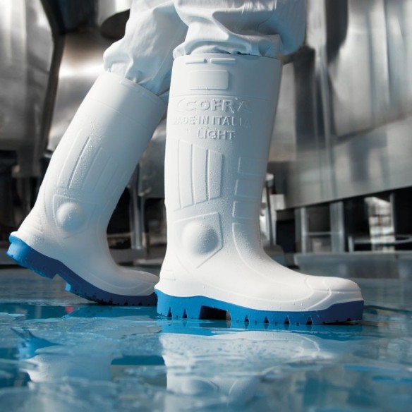 Botas blancas de seguridad LIGHT | Cofra | Veslab