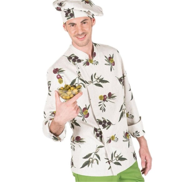 Jaqueta de cuina estampada unisex GOYA | Uniformes Gary's | Veslab