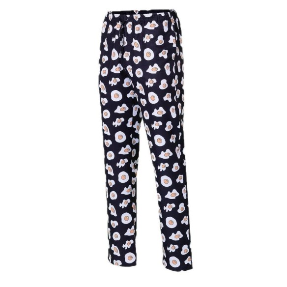 Pantalón de cocina estampado unisex microfibra | Uniformes Gary's