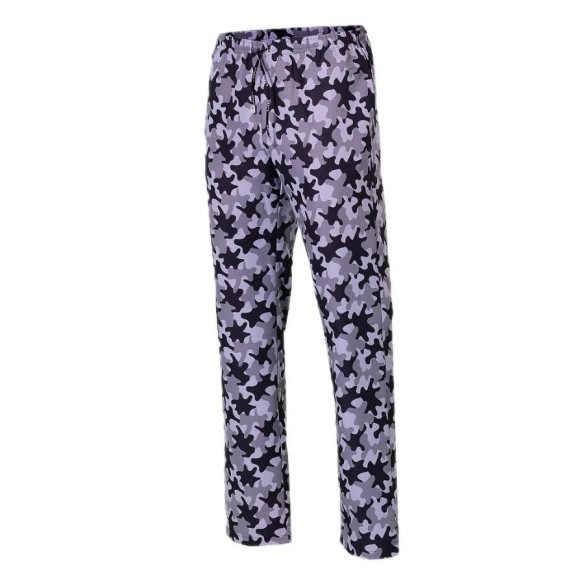 Pantalón de cocina estampado unisex microfibra | Uniformes Gary's