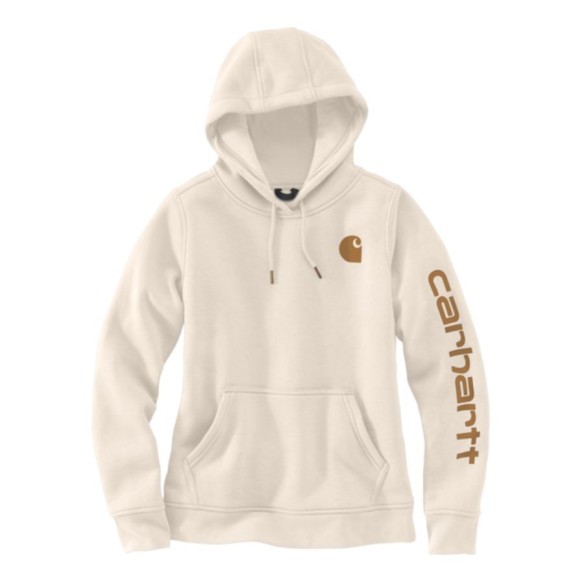 Women's Relaxed Fit Logo Sleeve Sweatshirt | Carhartt
