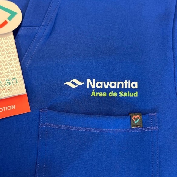 Logo stamped vinyl chest