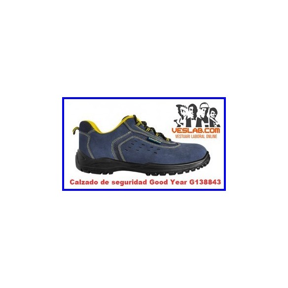 CHAUSSURES DE SÉCURITÉ GOODYEAR G8000 BLEU S1P SRC