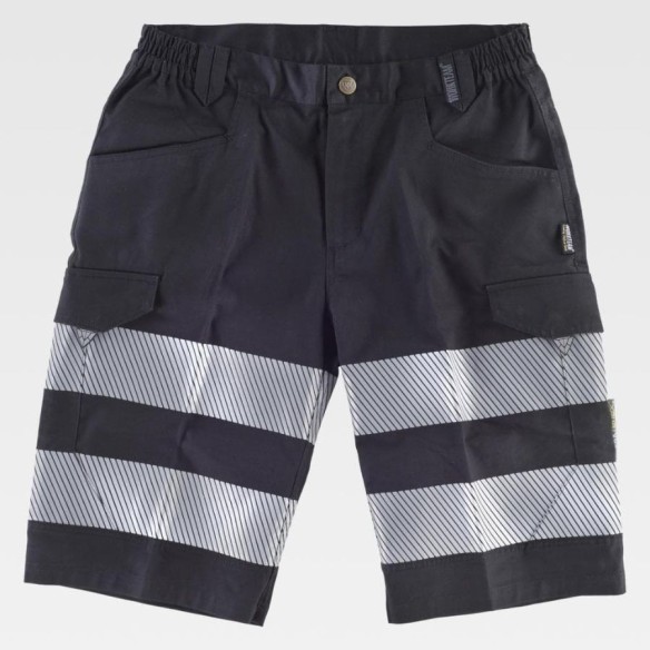 Bermuda avec bandes réfléchissantes segmentées