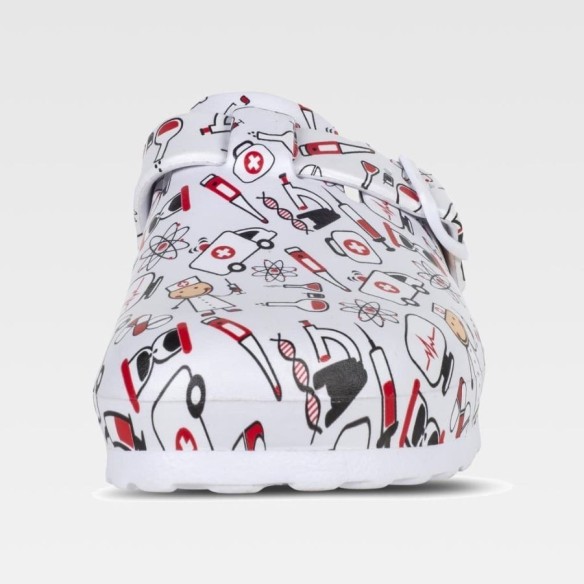 Zueco Estampado Sanitario frontal