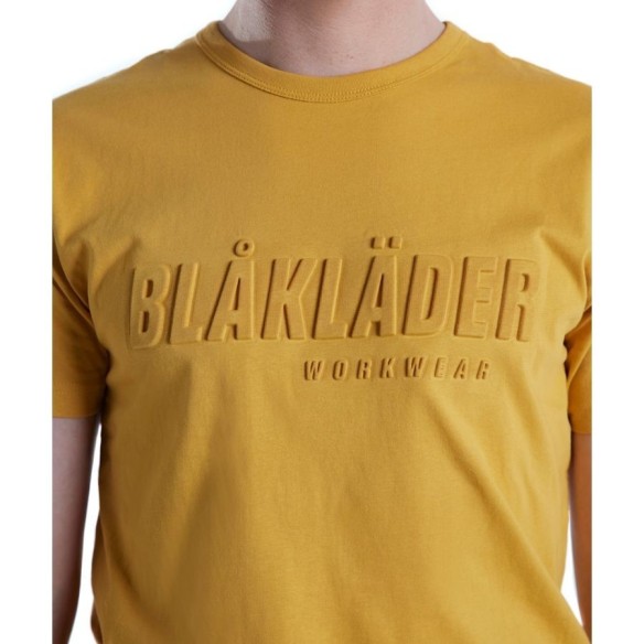 Camiseta de trabajo Blaklader 3D 3531 oro miel  - ampliado | Veslab