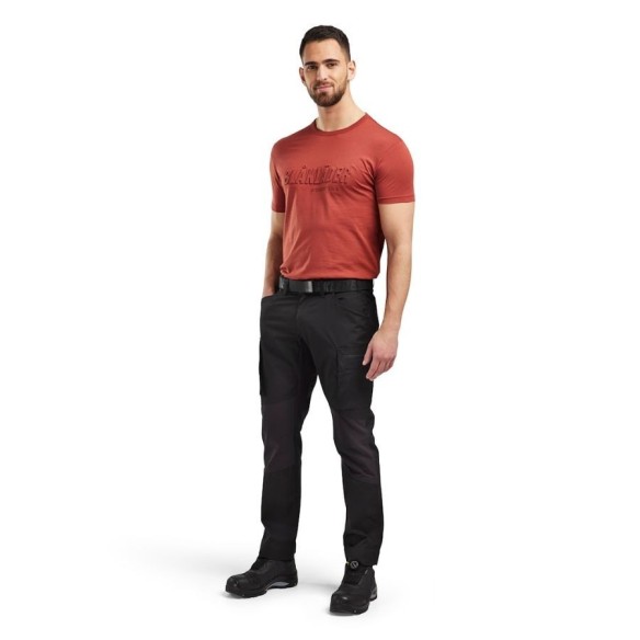 T-shirt avec logo 3D Blaklader