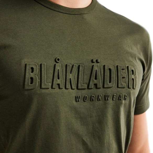 T-shirt avec logo 3D Blaklader