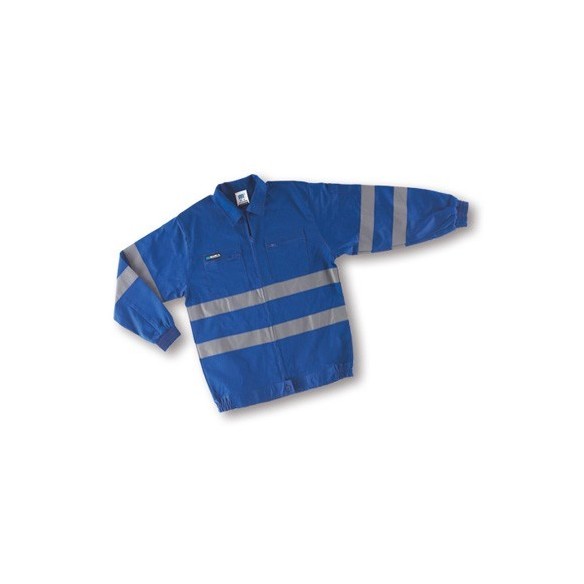 JACKET WITH REFLECTIVE BANDS