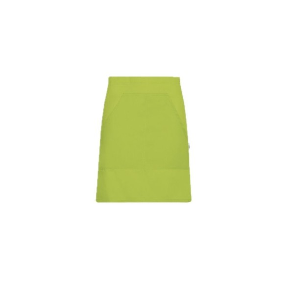 Delantal corto verde pistacho