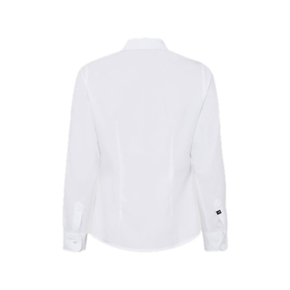 Camisa para mujer blanca Gary's AURORA - detrás | Veslab