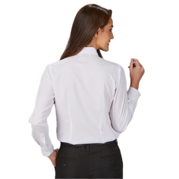 Camisa para mujer blanca Gary's AURORA  -modelo espalda | Veslab