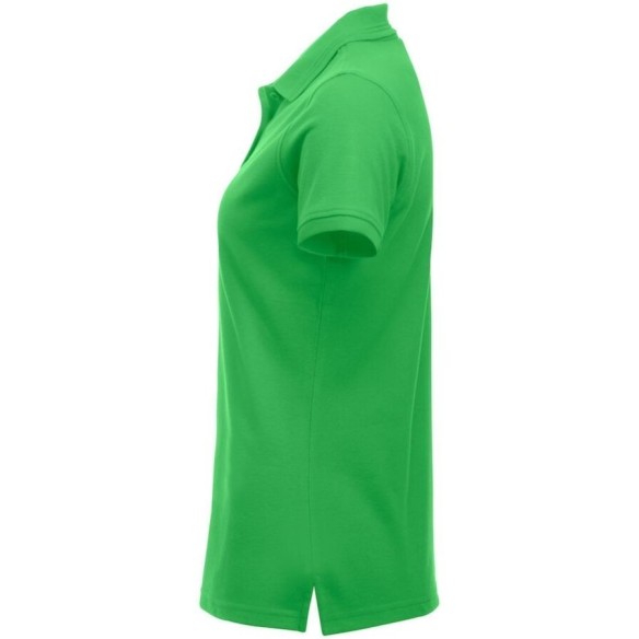 Polo de vestir Clique Manhattan - verde manzana - perfilado| Veslab