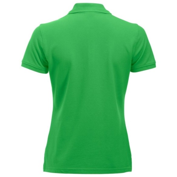 Polo de vestir Clique Manhattan - verde manzana - espalda| Veslab