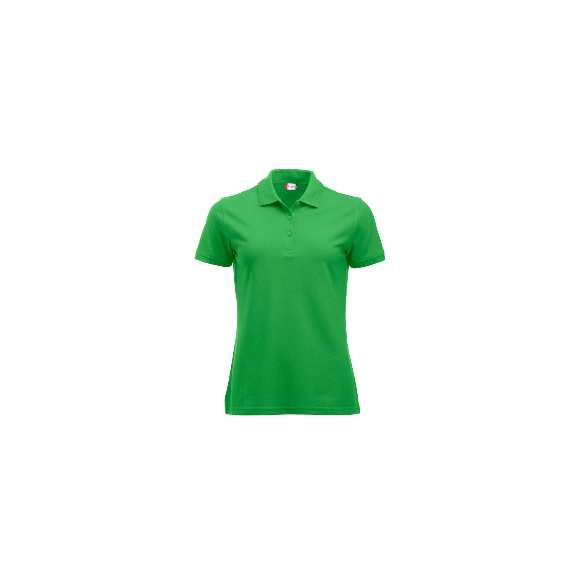 Polo de vestir Clique Manhattan - verde manzana- frontal | Veslab
