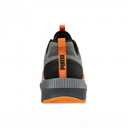 Calçat de seguretat Puma SLIDE  Grey/Orange Low -darrera | Veslab