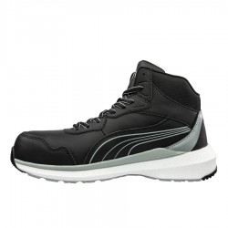 Botas de seguridad Puma ZOOM BLACK MID - lateral| Veslab