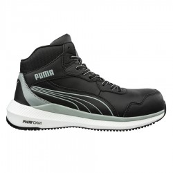 Botas de seguridad Puma ZOOM BLACK MID | Veslab