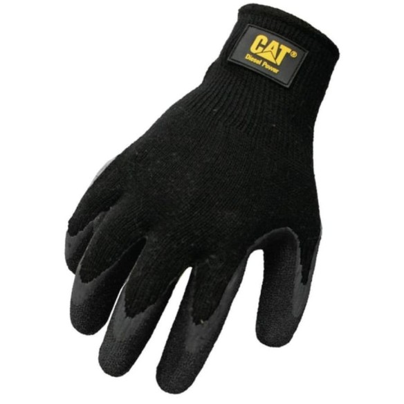 Guante de trabajo CAT negro - dorsal| Veslab
