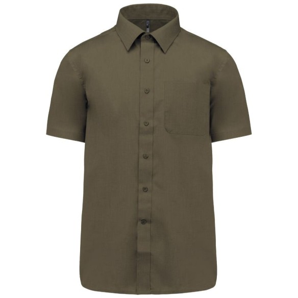 Chemise à manches courtes | Polycoton et entretien facile | Mode