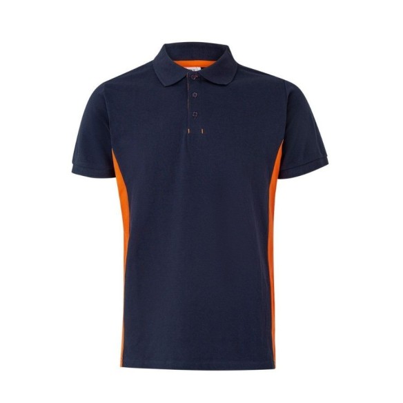 POLO MANGA CORTA BICOLOR