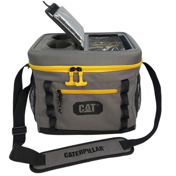Bag with Cup Holder | Labor Supplements | Caterpillar | VESLAB.COM