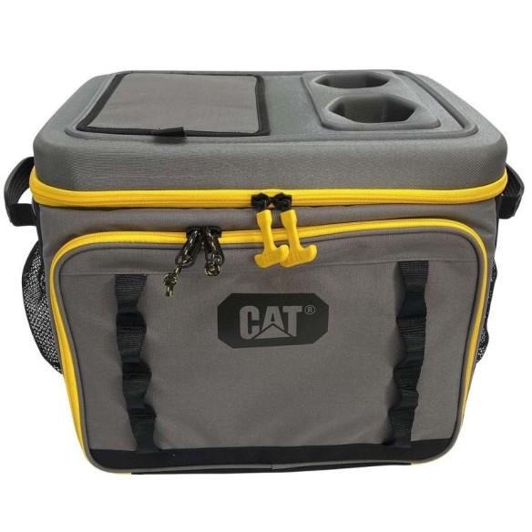 Bolsa con portavasos y escotilla - frontal | Veslab