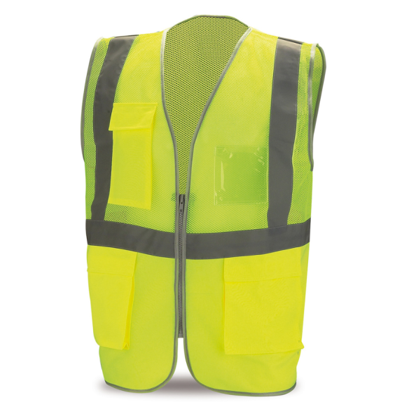 Multi-Pocket High Visibility Vest
