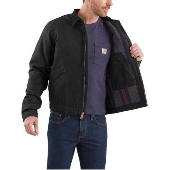 Veste doublée Carhartt Duck Detroit |Vêtement outdoor | VESLAB.COM
